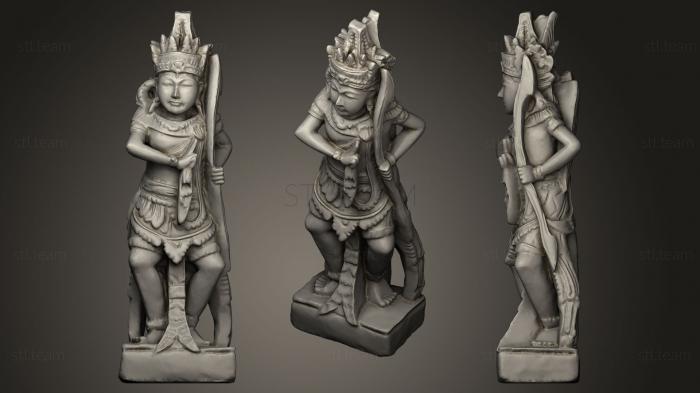 3D model Asian statue2 (STL)